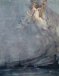 Średniej Straży, ilustracja z „Bęben Drake